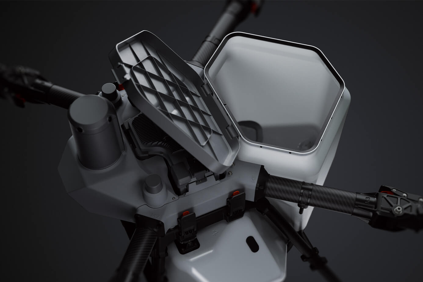 Sistema de esparcimiento 150 L DJI Agras T100