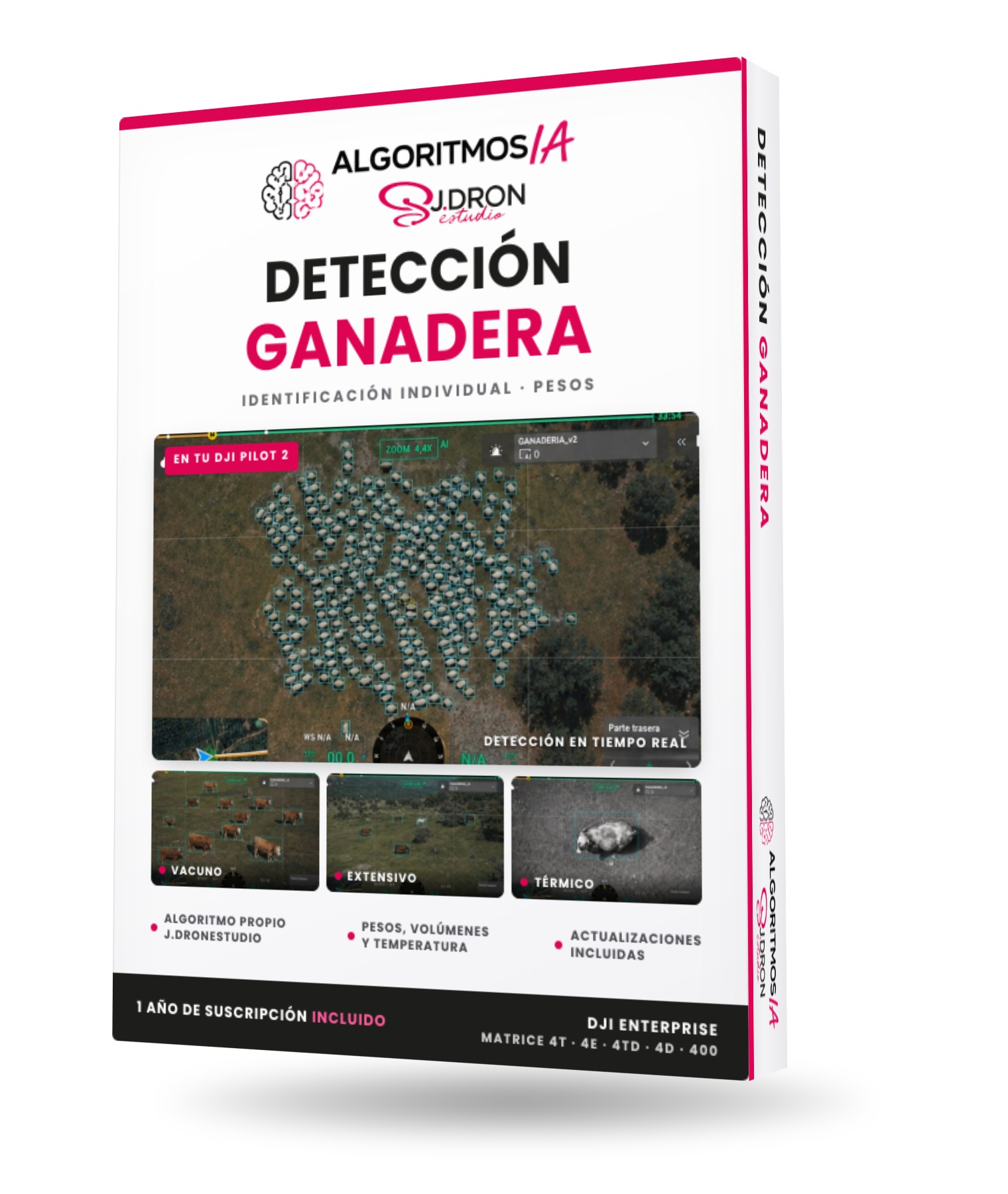 Detección ganadera: pesos, volúmenes y temperatura