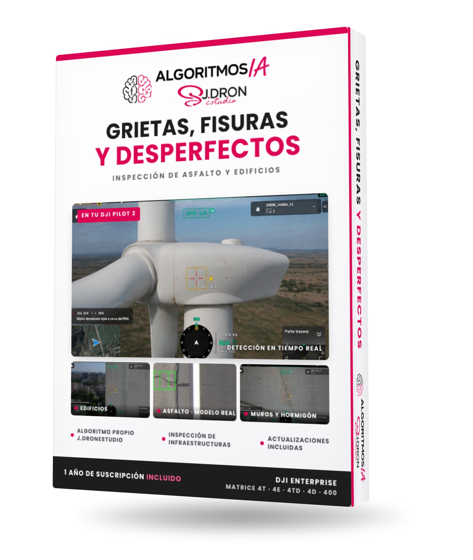 Detección de grietas y fisuras