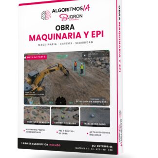 Obra: maquinaria, cascos y EPI - 12 meses