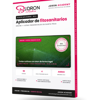 Piloto aplicador de fitosanitarios — JDRON Academy