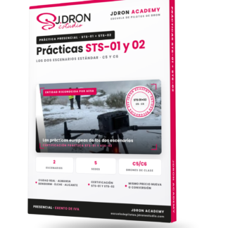 Prácticas STS-01 y STS-02 — J.DRON estudio, entidad reconocida