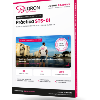 Práctica STS-01 — J.DRON estudio, entidad reconocida