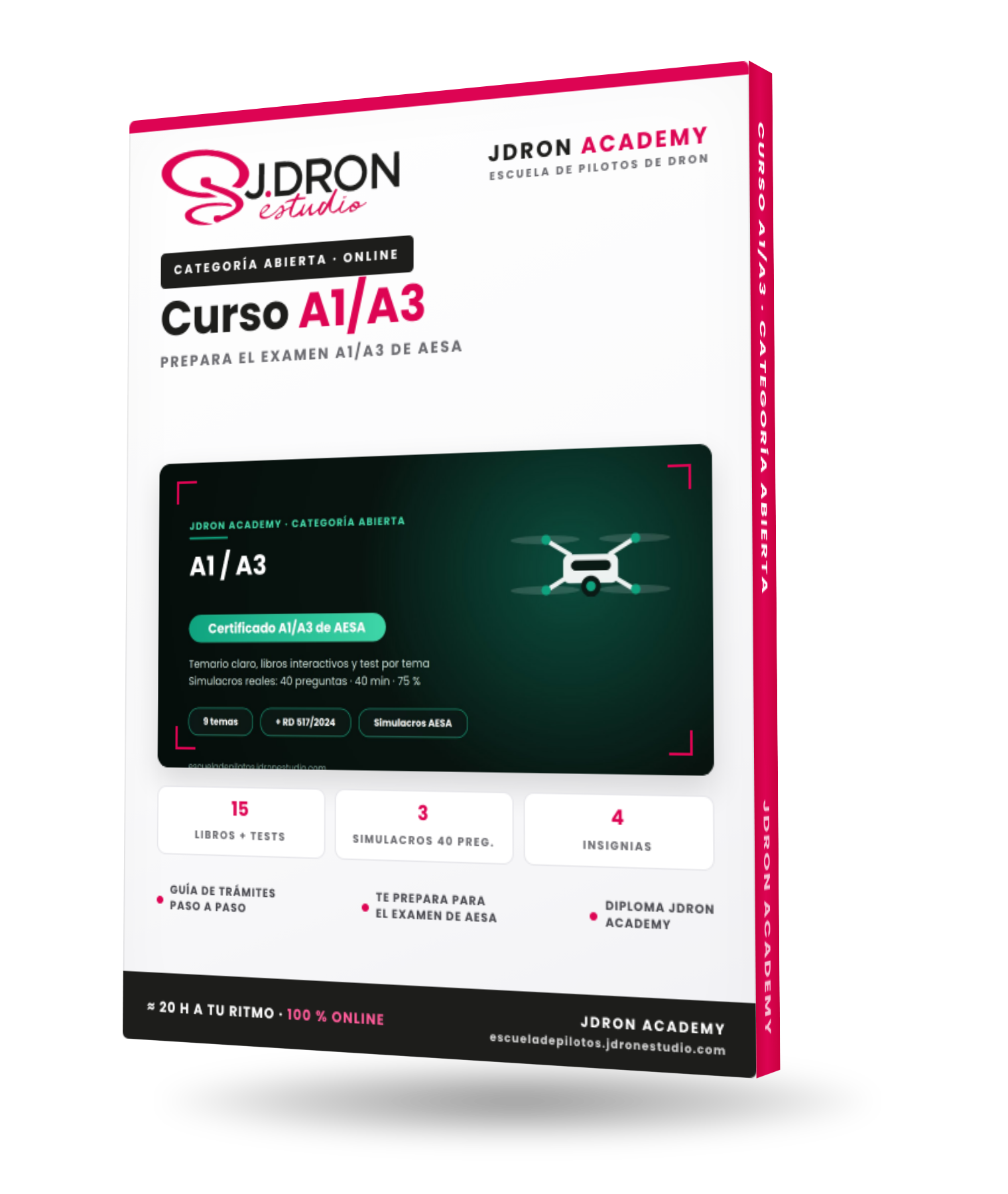 Curso A1/A3 online — categoría abierta