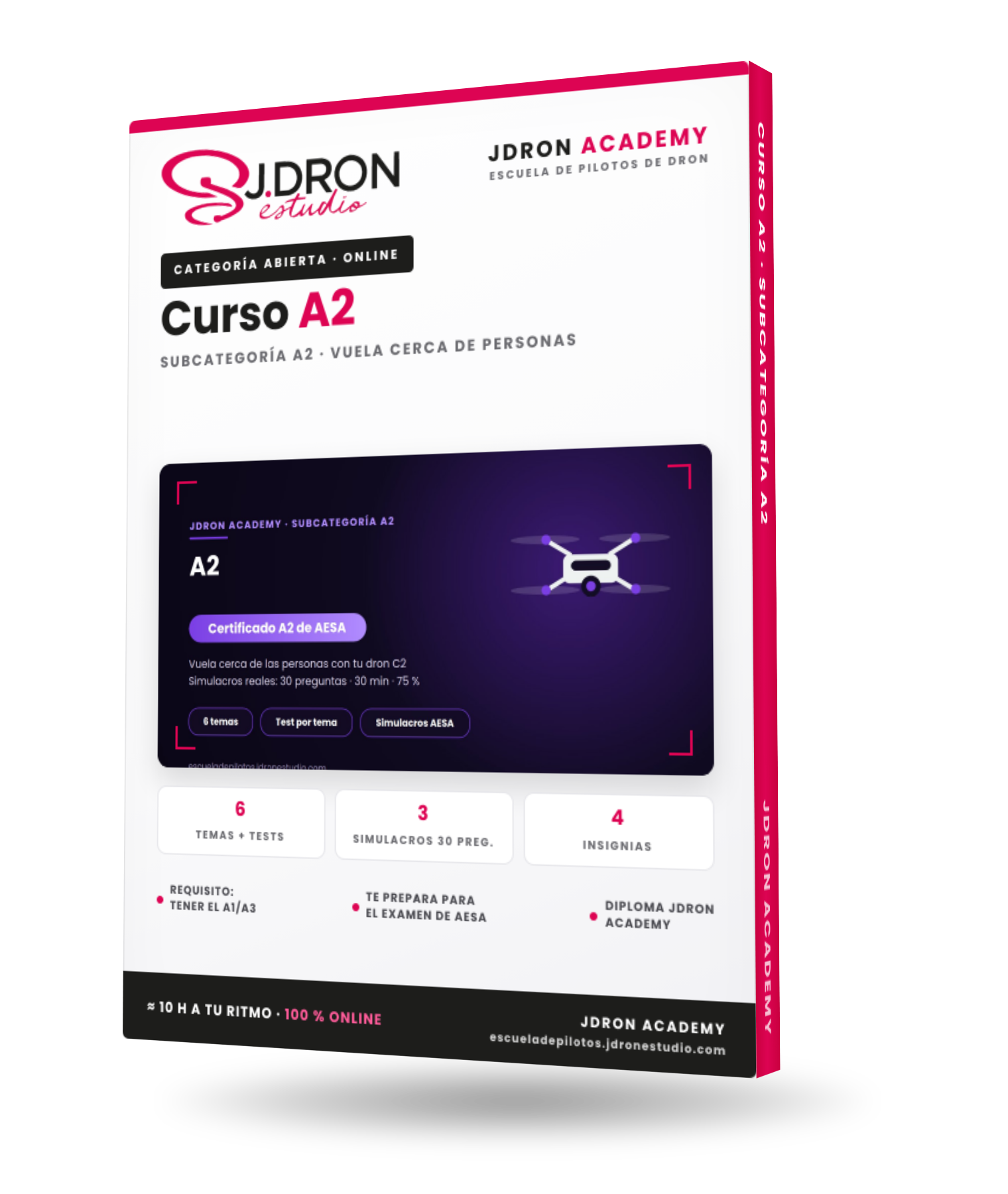 Curso A2 online — subcategoría A2