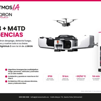 Pack DJI Dock 3 + Matrice 4TD + IA de Emergencias