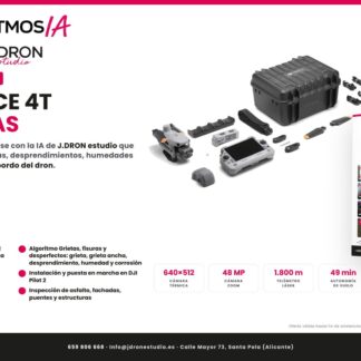 Pack DJI Matrice 4T + IA Grietas y desperfectos