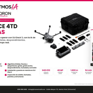 Pack DJI Matrice 4TD + IA Grietas y desperfectos